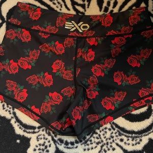 EXO crossfit booty shorts.